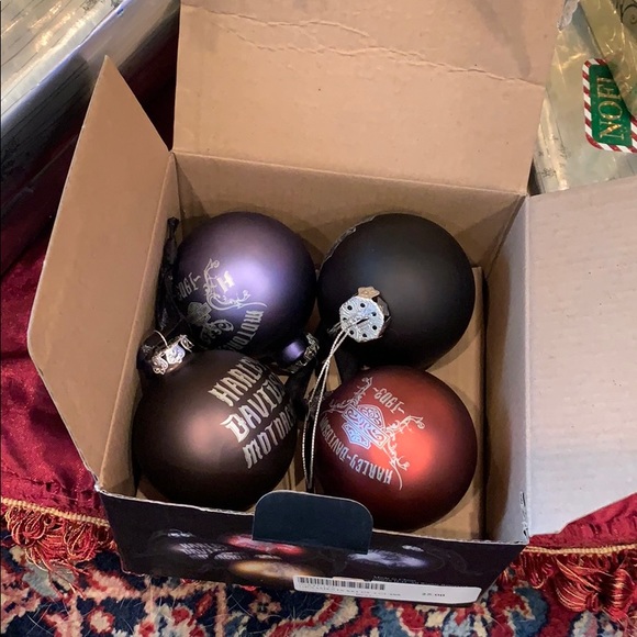 Other - 7 Harley Davidson Christmas Bulbs (3 are FREE)